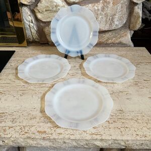 Vintage Macbeth-Evans American Sweetheart Monax luncheon plates MCM